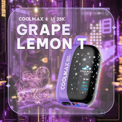 COOLMAX UI 35K Disposable Vape - Grape Lemon T