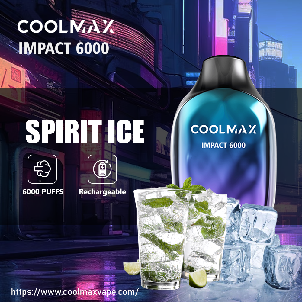 COOLMAX  IMPACT 6000 - Super Cool Flavors