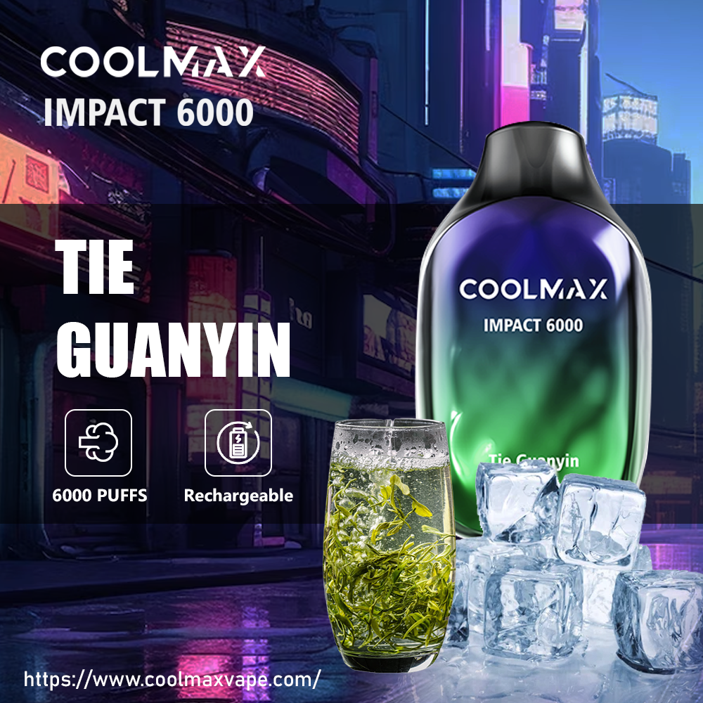 COOLMAX  IMPACT 6000 - Super Cool Flavors